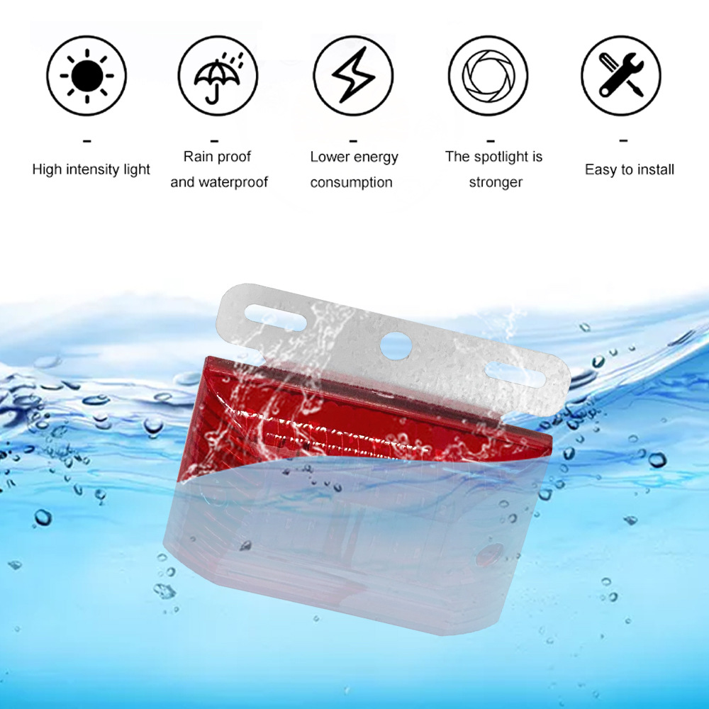 Acarree la luz lateral ligera fuerte brillante del camión de remolque de la luz 24V LED