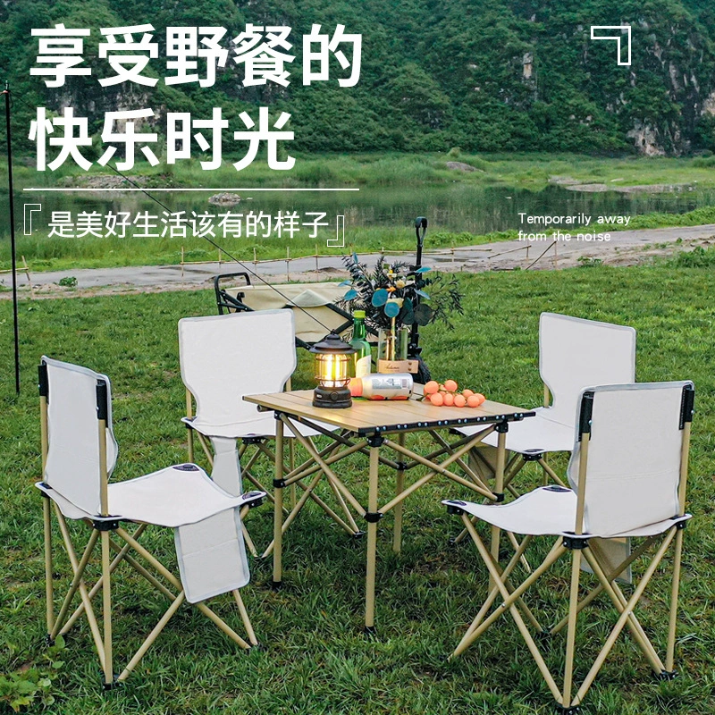 Travel folding handheld equipment for camping, set, custom-made
