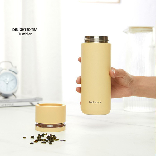 Lock Thermos Cup Favorite Tea Water Separator 316 Stainless Steel LHC4285 Portable Tea Cup Gift Engraved Water Cup