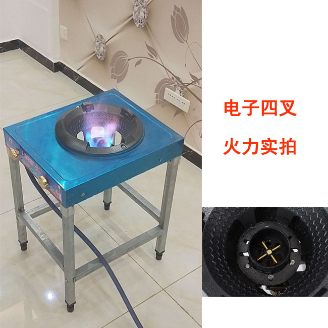 스테인레스 스틸 전자 4구 화재 플러스 액화 가스 액세서리