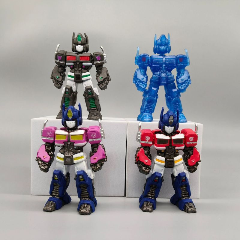 クロスボーダー オートボット クリエイティブ オーナメント 8点セット 手作りオフィス 4色 オートボット フィギュア カーオーナメント|undefined