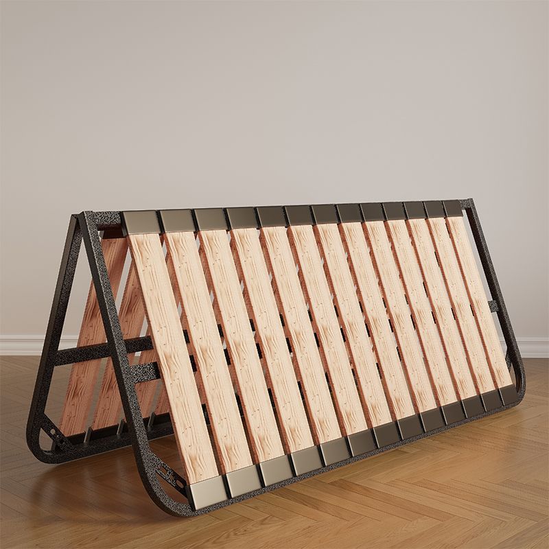 Tatami Encrypted Thickened Silent Bed Frame Solid Wood Dragon Frame Bracket Steel Frame Foldable