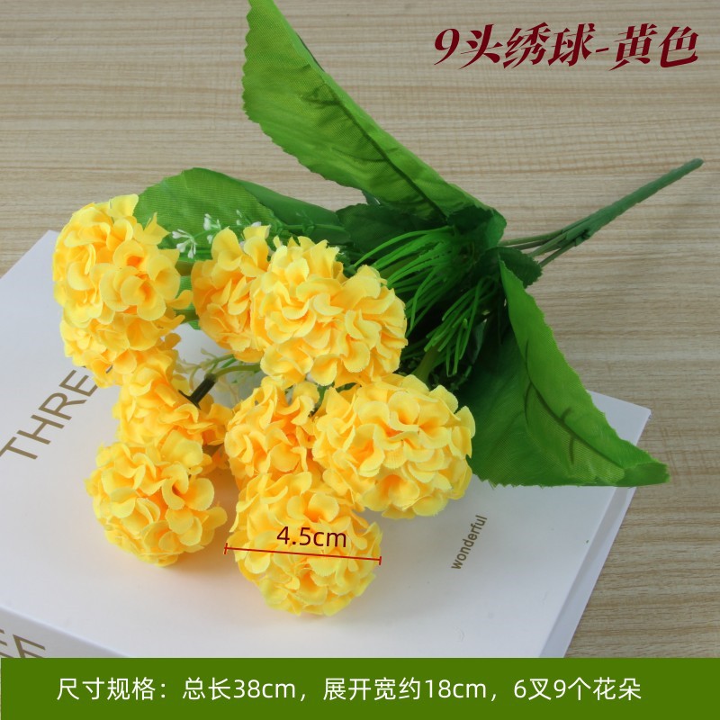 Lemon yellow Hydrangea yellow