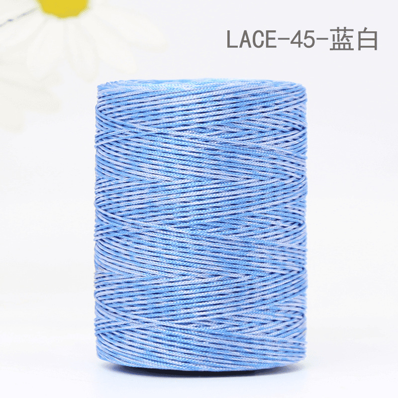 45 파란색과 흰색 세그먼트