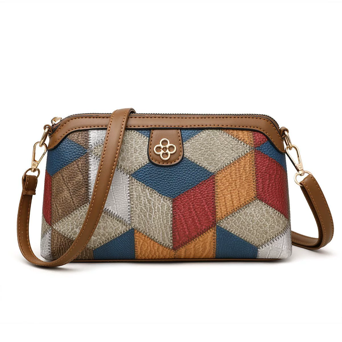 Ethnic shoulder bag, design one-shoulder bag, wallet, boho style