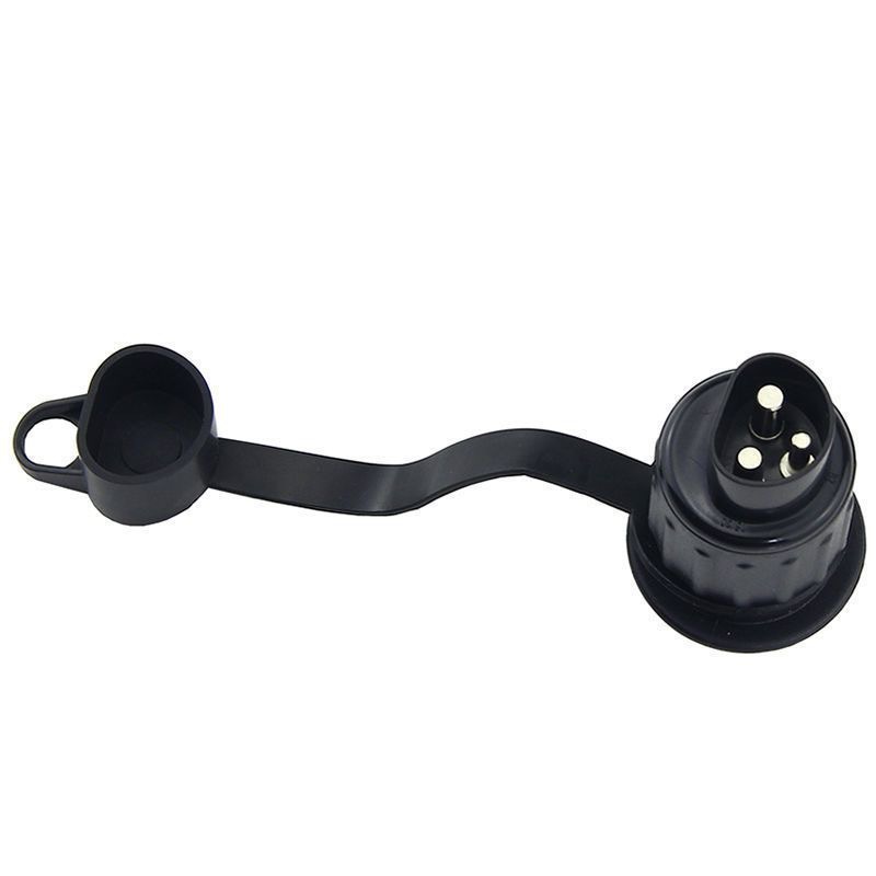 3-Pin 12-Volt Plug Truck Cable Connector 3-Core Tractor European Style Trailer Signal Light Display