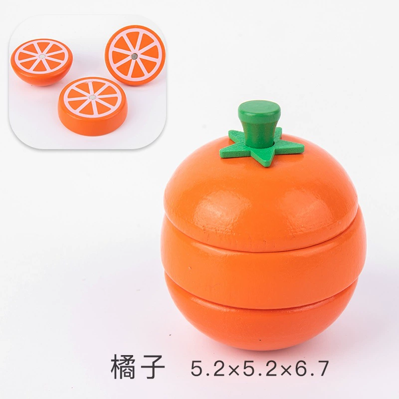 Деревянная игрушка для резки, ручной работы, 1–3 года
