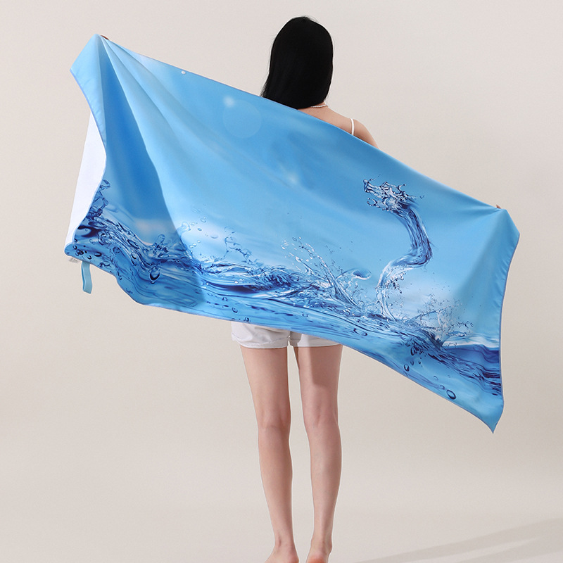 0975 clear water dragon (double-sided velvet)