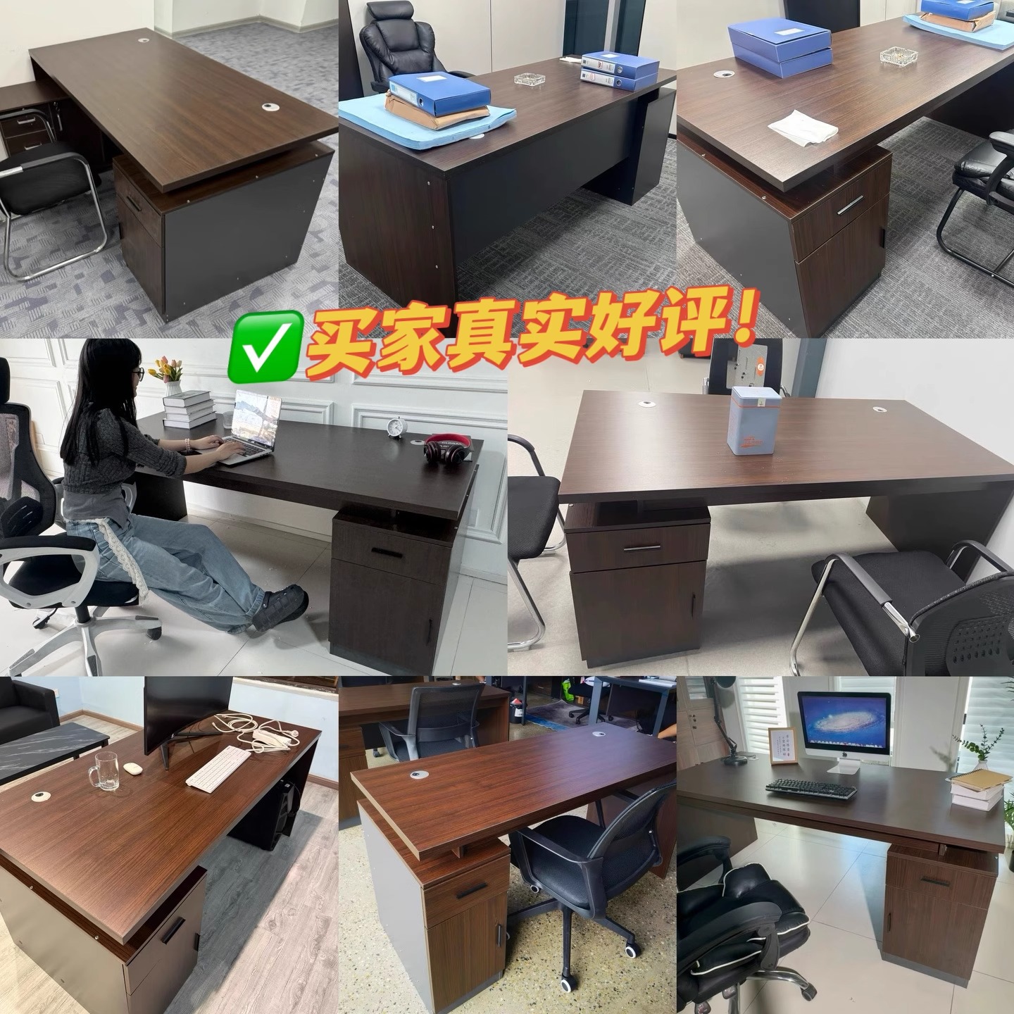 Mesa de oficina, mesa de jefe, mesa y silla de oficina, mesa de personal moderna simple, mesa de computadora para dos personas.