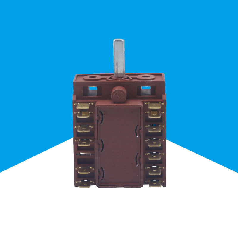 厂家供应烤箱电炉旋转开关按键电烤箱旋钮开关多档位旋转开关