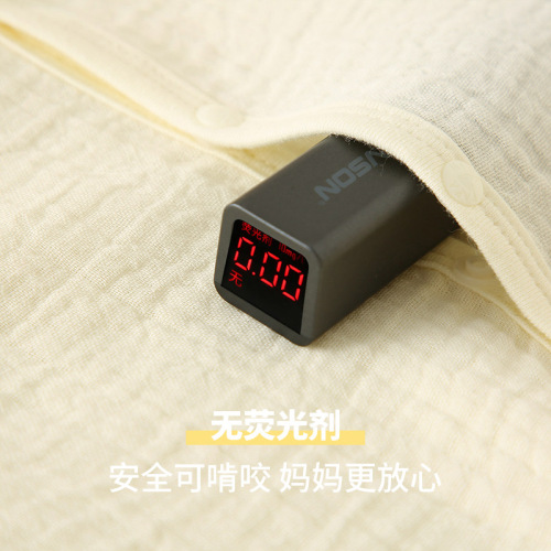 Baby cloak summer sun protection outdoor hooded cloak pure cotton gauze breathable cute baby sun protection clothing new summer