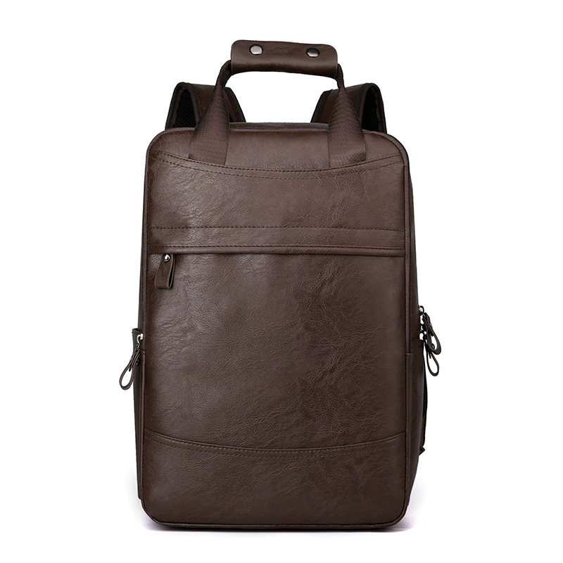 Men's capacious backpack, fashionable trend laptop, school bag for elementary school students, 2023pcs, business version, for secondary school, for teenagers