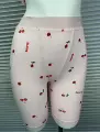 Cherry [boxer modal ribbed shorts] - high-waisted edition
