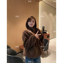 【实穿主义】巨舒服！一件过冬氛围感立领双面绒绒保暖外套1024