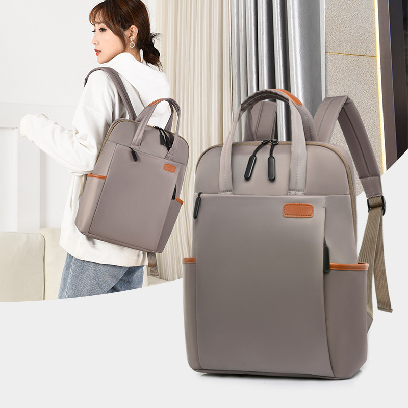 Multifunctional Laptop Backpack For Business And Travel Women_voghion.com