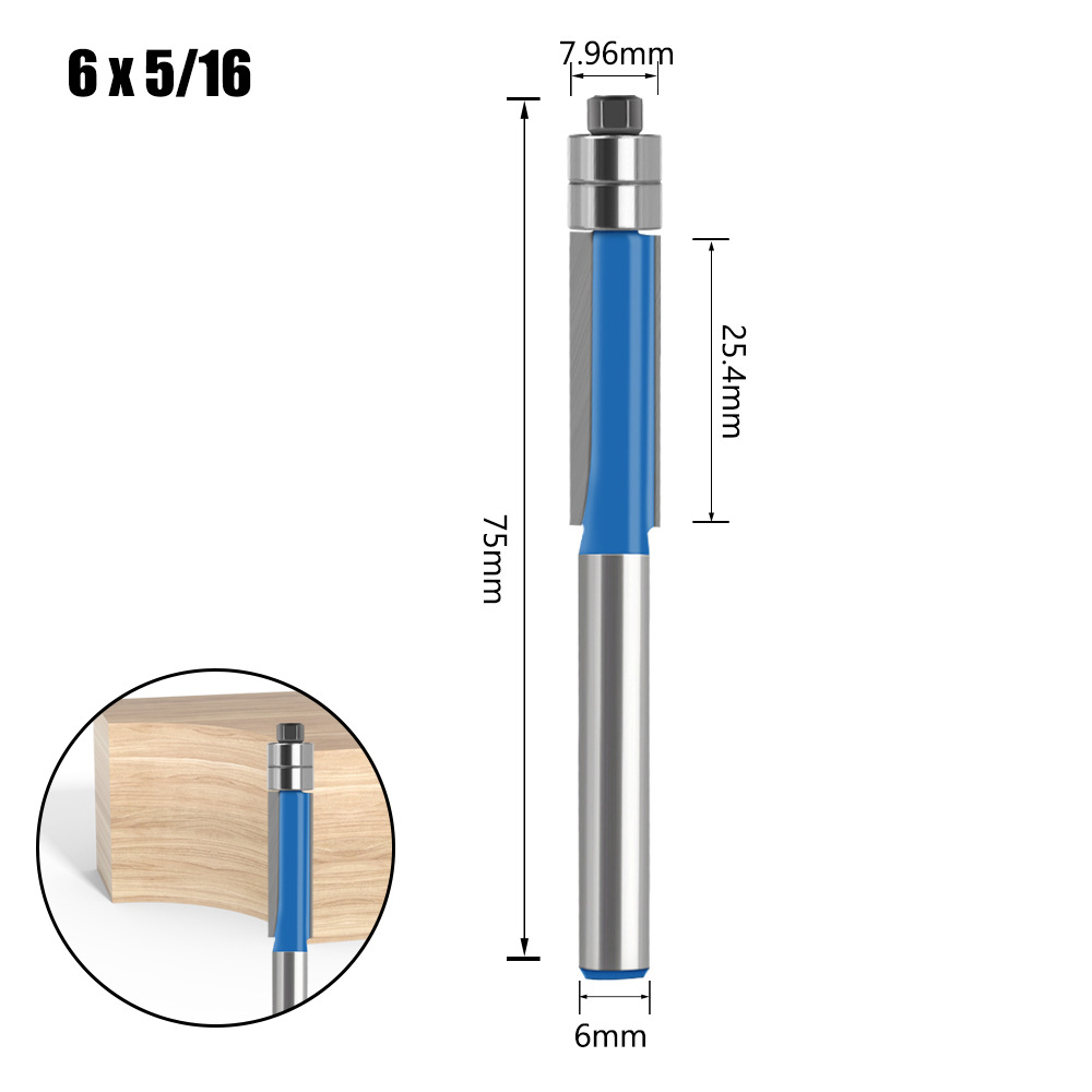 4-pieza cabeza doble rodamiento máquina de recorte de la madera lado fresado cortador cuchillo decoración muebles cortador cabeza talla