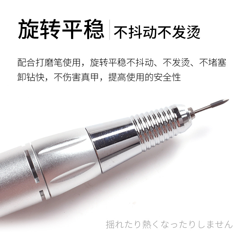 Suministro directo transfronterizo clavo cabeza de molienda de acero de tungsteno Seis dientes descarga taladro de molienda piel muerta de eliminación rápida de la joyería del diamante de molienda de la cabeza