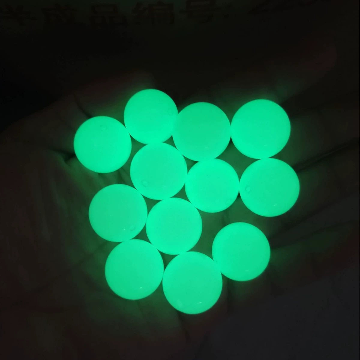 Round Glow Beads, Luminous Stone Spheres, Drilled 6–20 mm for DIY Bracelets