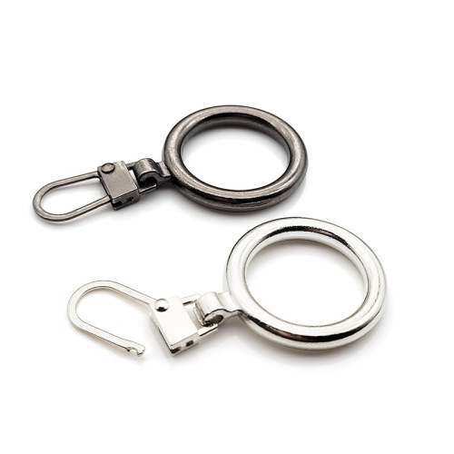 Detachable zipper head small hole special replacement zipper head bag clothes shoes boots repair universal zipper piece pendant