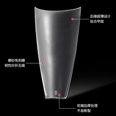 French half-moon matte sanding gel nails with thin, burr-free crescent moon, no carving, nail extension, and half-adhesive false nails