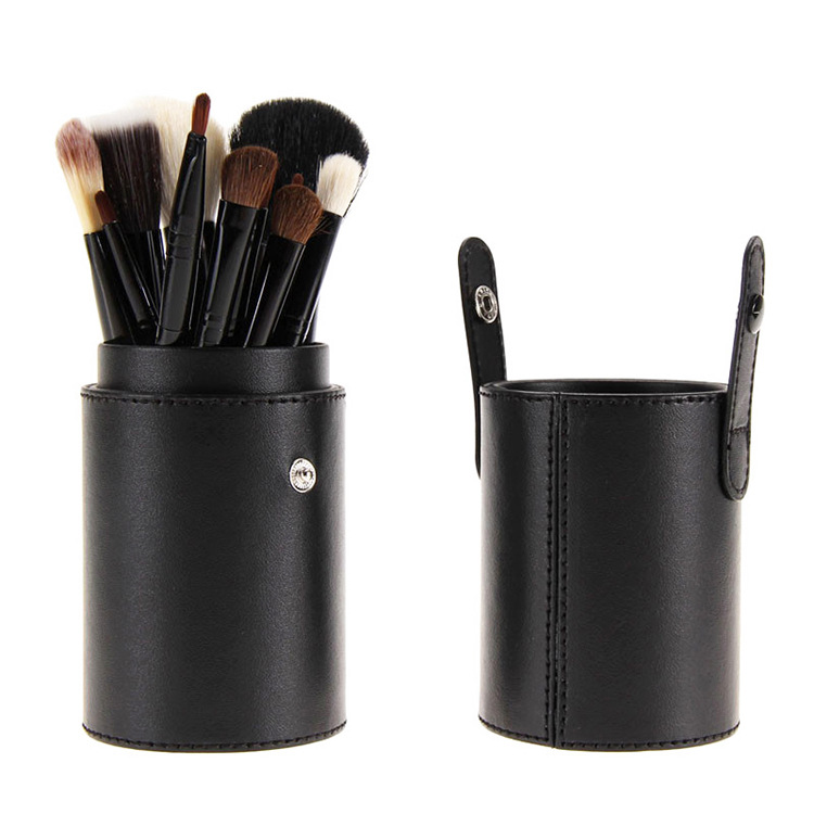 Wholesale of foreign trade quality products: 12-piece makeup brushes, wool cylinder makeup brush sets, 12-piece cylindrical makeup brushes, makeup tools undefined