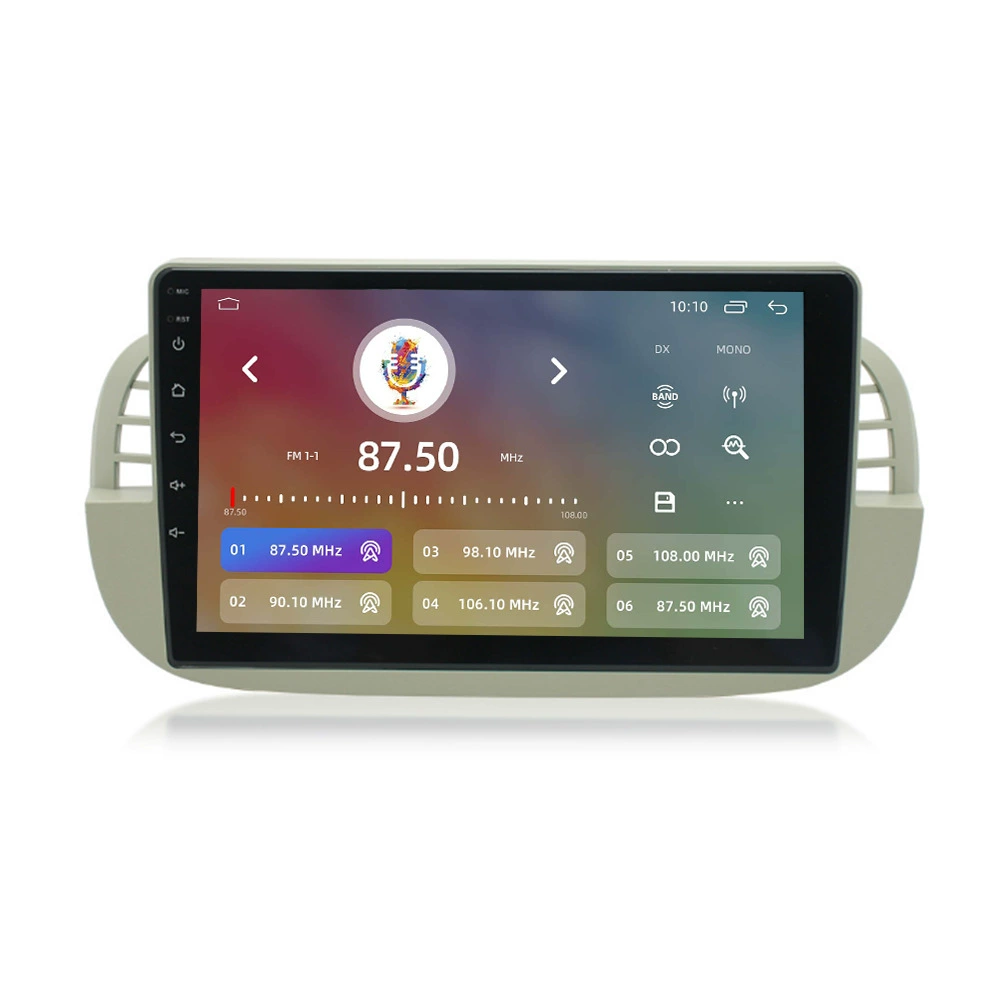 Соответствует CarPlay FIAT, Fiat 500 2007-2015, умная навигация всё-в-одном