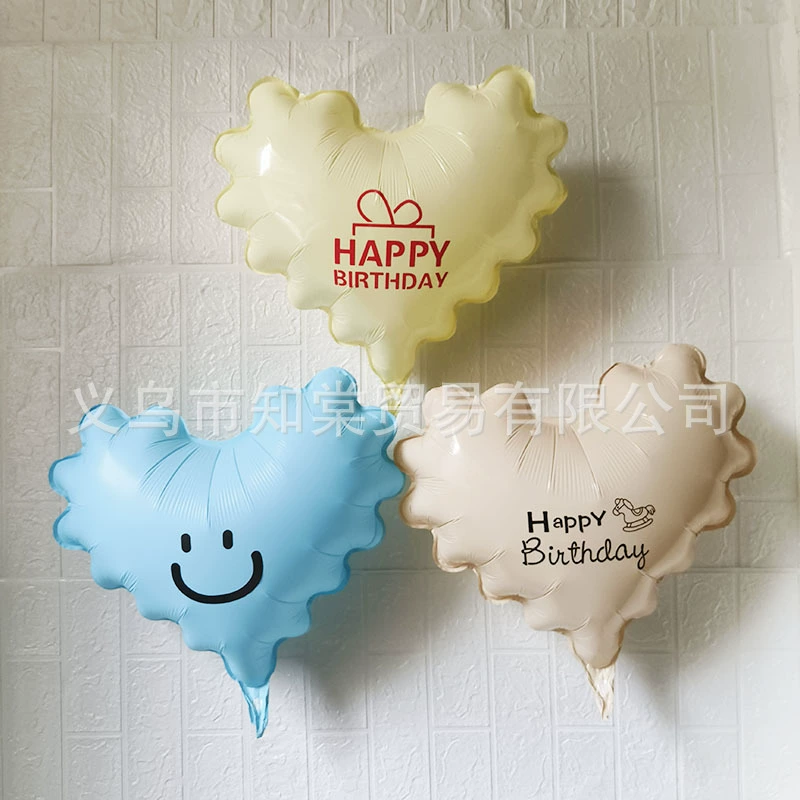 Интернет красная волна любви алюминиевая пленка воздушный шар магазин открывает день рождения