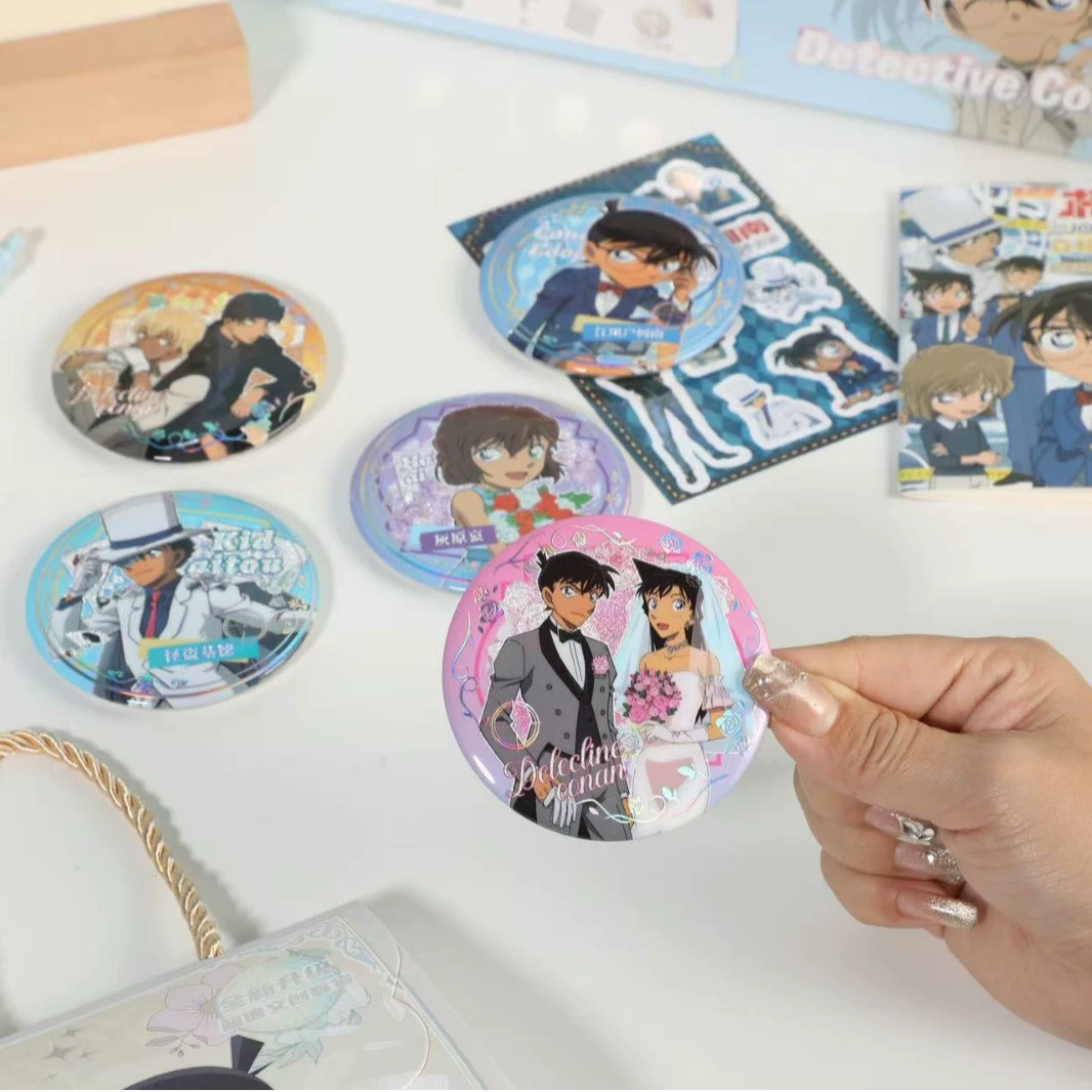 New Anime Conan Blind Box Lucky Bag Peripheral Stationery Gift Pack Sticker Notebook Multiple Randomly Issued