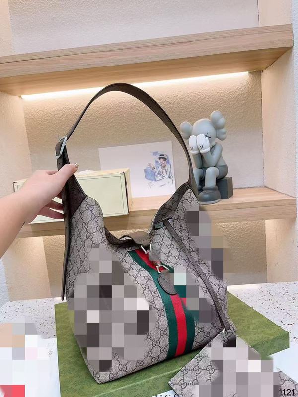 高品质G家新款Ophidia购物袋妈咪托特包单肩手提大包真皮牛皮|undefined