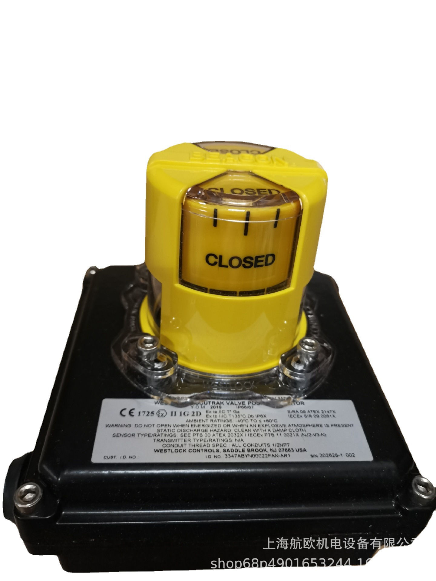 WESTLOCK定位器2004SBY2A2M0200U，2004DBY2A2M0200，3049ABYN000