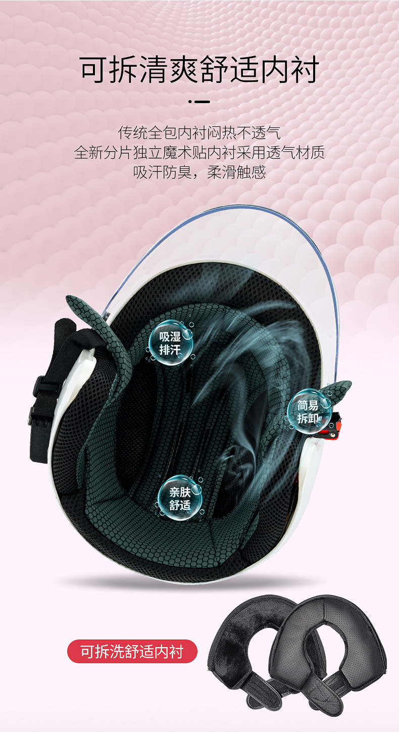 Motorcycle Helmet 3C Certified Electric Scooter Helmet