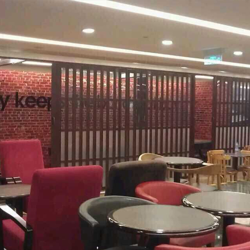 Manufacturer of PVC folding door aluminum track bathroom kitchen partition balcony shop living room hotel sliding door