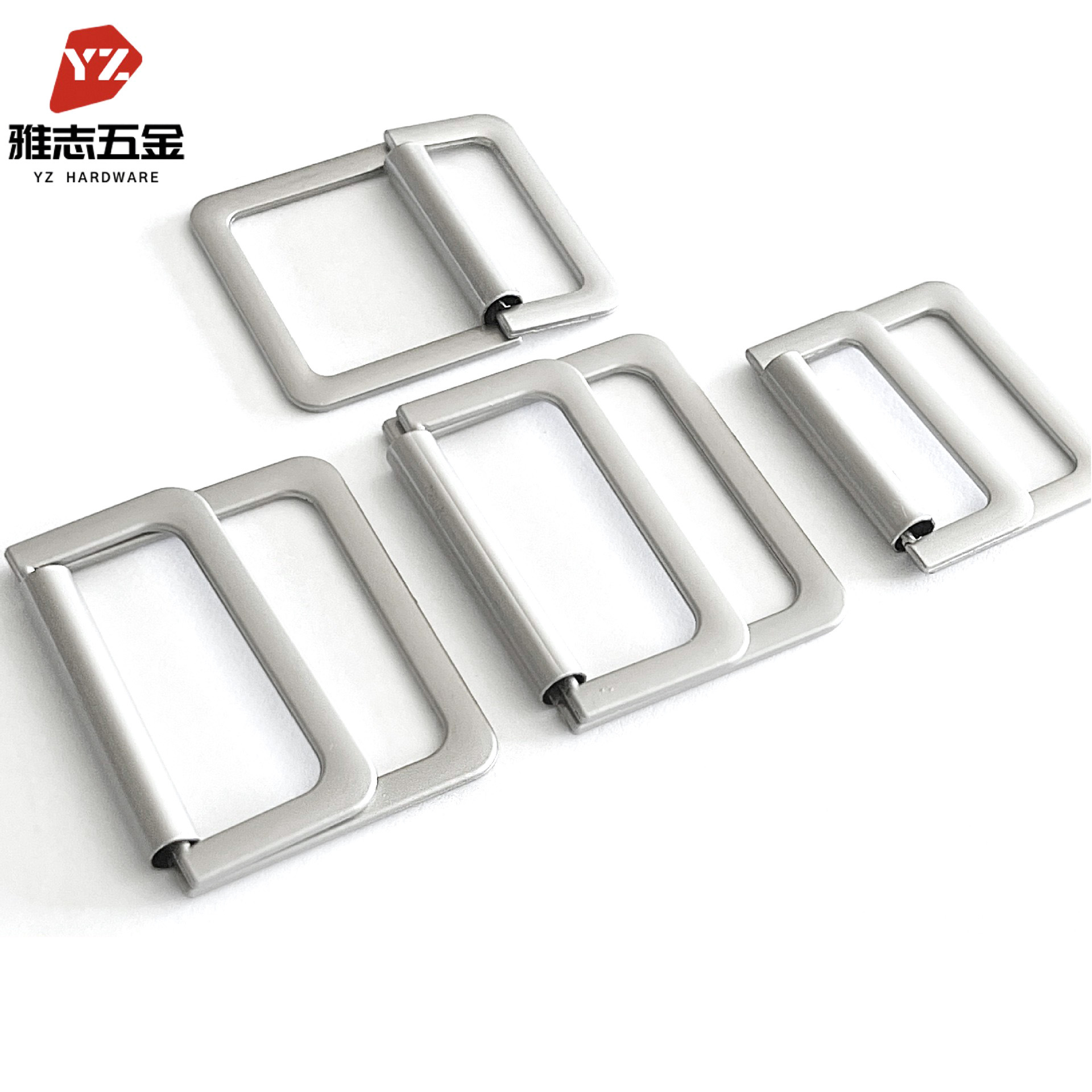 【源头工厂】锌合金可活动双D形环可调节风衣腰带箱包双D字调节扣