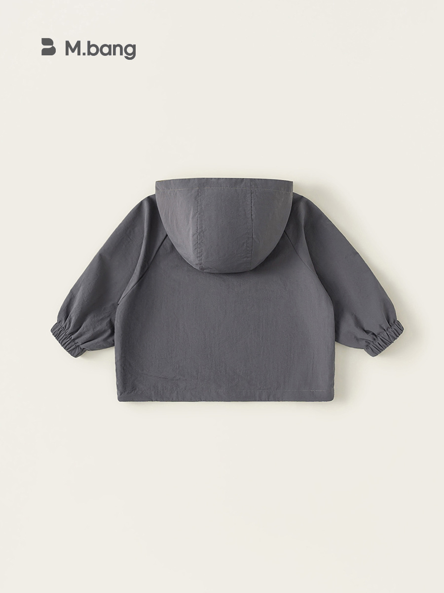 Yoobao ropa infantil chaqueta encapuchada para niños 2025 primavera nuevo cardigán de color para niños ropa de primavera chaqueta de niños