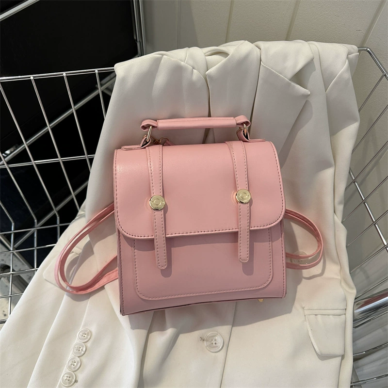 Small Shoulder Backpack One-Shoulder Bag, 2023 Leisure Collection, pendant options