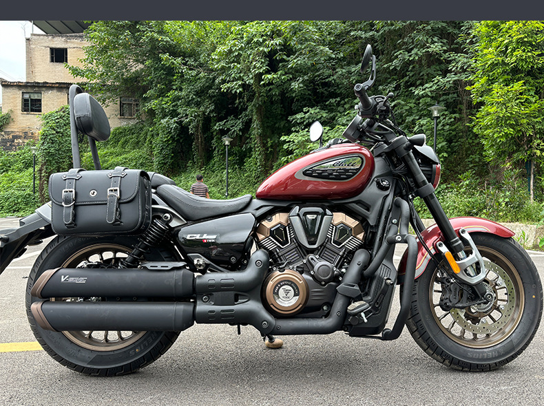 Suitable for Wuji Cu625 Motorcycle Bumper, Anti-Fall Guard Bar, Shift Lever, Folding Backrest, Side Bag, and Rack Modification