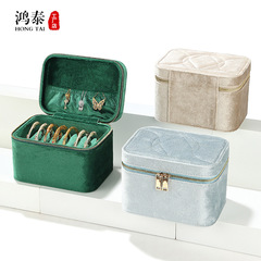 New Lightweight Luxury Bracelet Jewelry Box Special Jade Bracelet Storage Box Emerald Retro Bracelet Storage Box Bracelet Jewelry Box