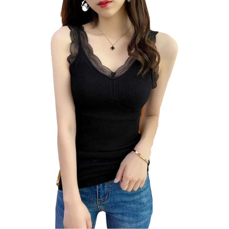 Теплая утолщенная камзол на флисовой подкладке, Женская кружевная подкладка, нагрудная подкладка, внутренний тонкий базовый топ, зимняя рубашка