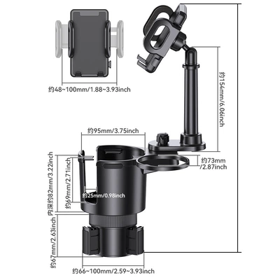 Cross-border Car Cup Holder Extender Car cup holder/beverage holder