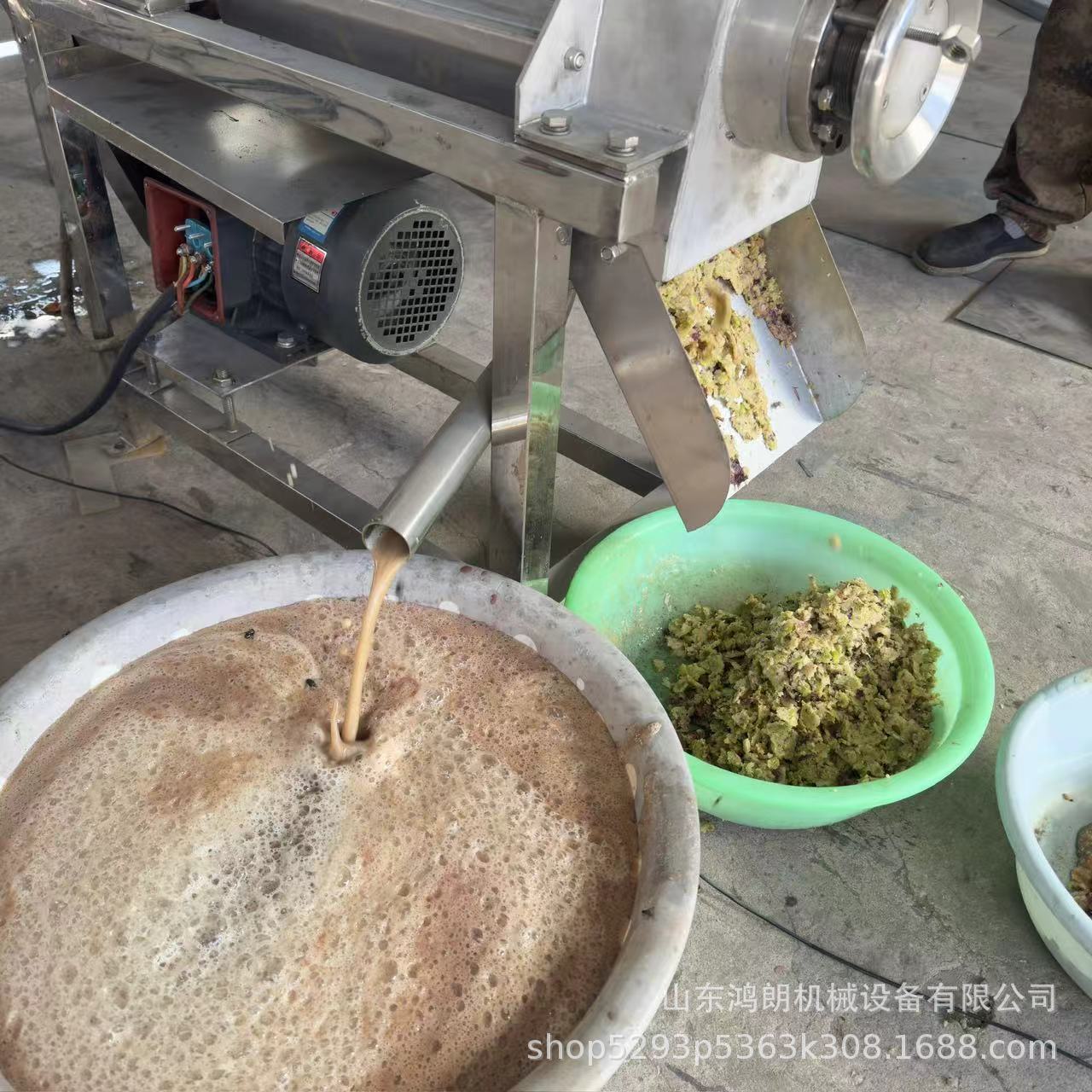 不锈钢水果挤压榨汁机 大型压榨打汁机 胡萝卜青菜榨汁机