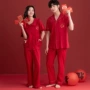 半袖夏季女士新婚睡衣