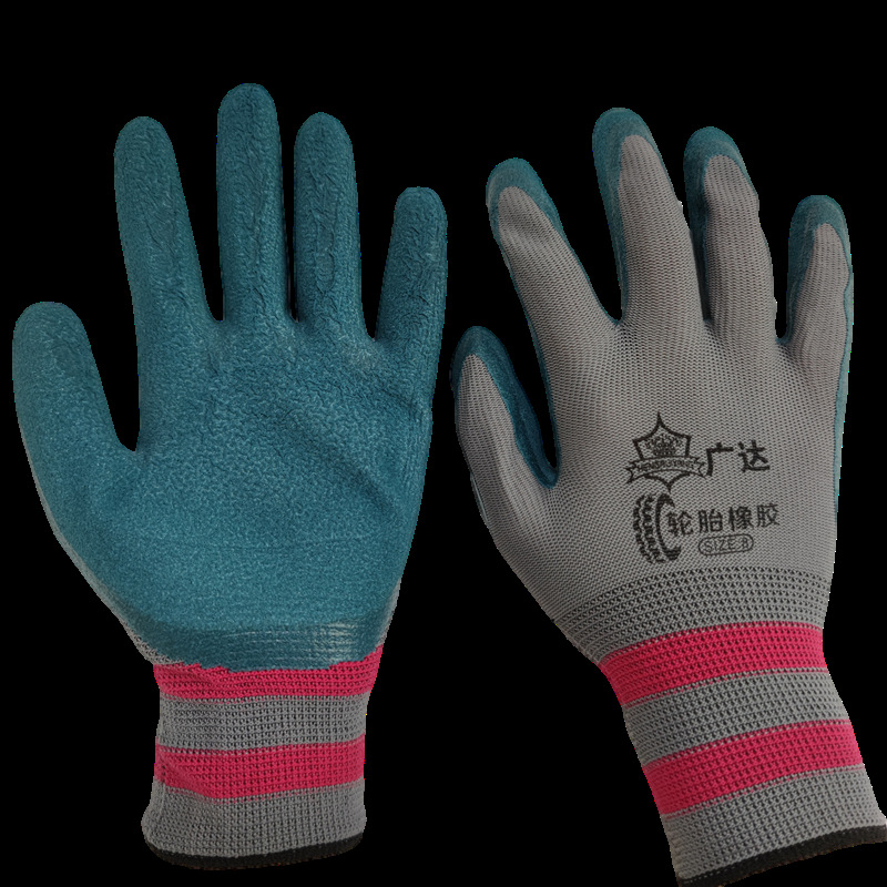 타이어 고무 장갑 내마모성 플랫 행잉