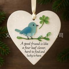跨境新品 Heart-shaped friendship jewelry 心形友谊饰品