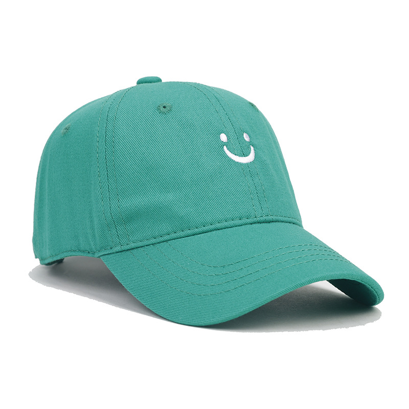Children Unisex Casual Smiley Face Embroidery Baseball Cap display picture 2