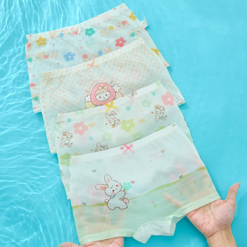 Children's underwear, silk thin summer shorts