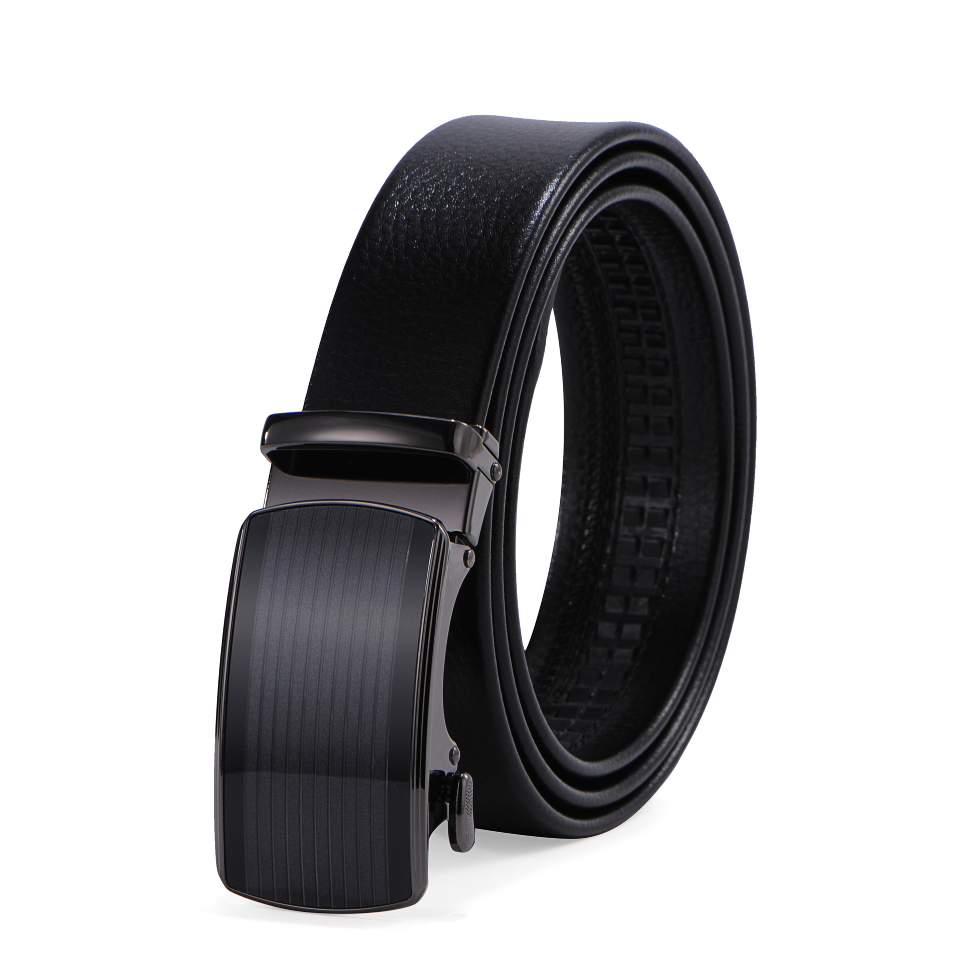 工厂直销男士皮带软皮自动扣休闲百搭牛仔裤腰带男士耐刮腰带