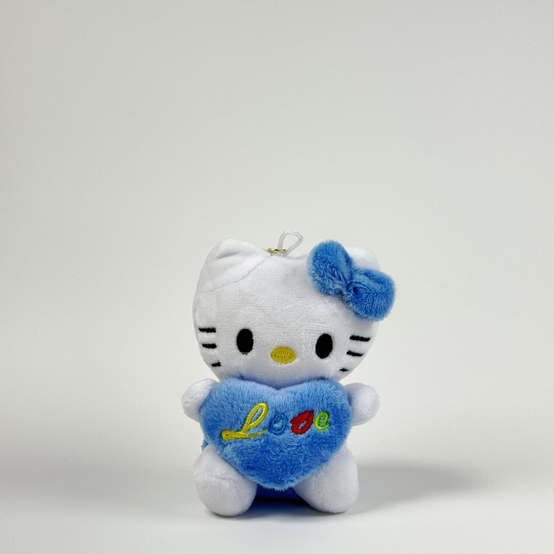 网红可爱萌小猫咪挂件毛绒玩具公仔小猫包包挂饰钥匙扣布娃娃玩偶|undefined