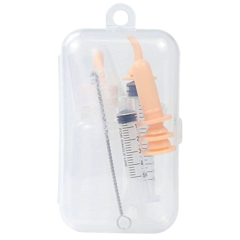 Botella de alimentación del gato del animal doméstico recién nacido gatito cachorro pezón de silicona suave pezón cachorro conejo Dispositivo de enfermería gato suministros