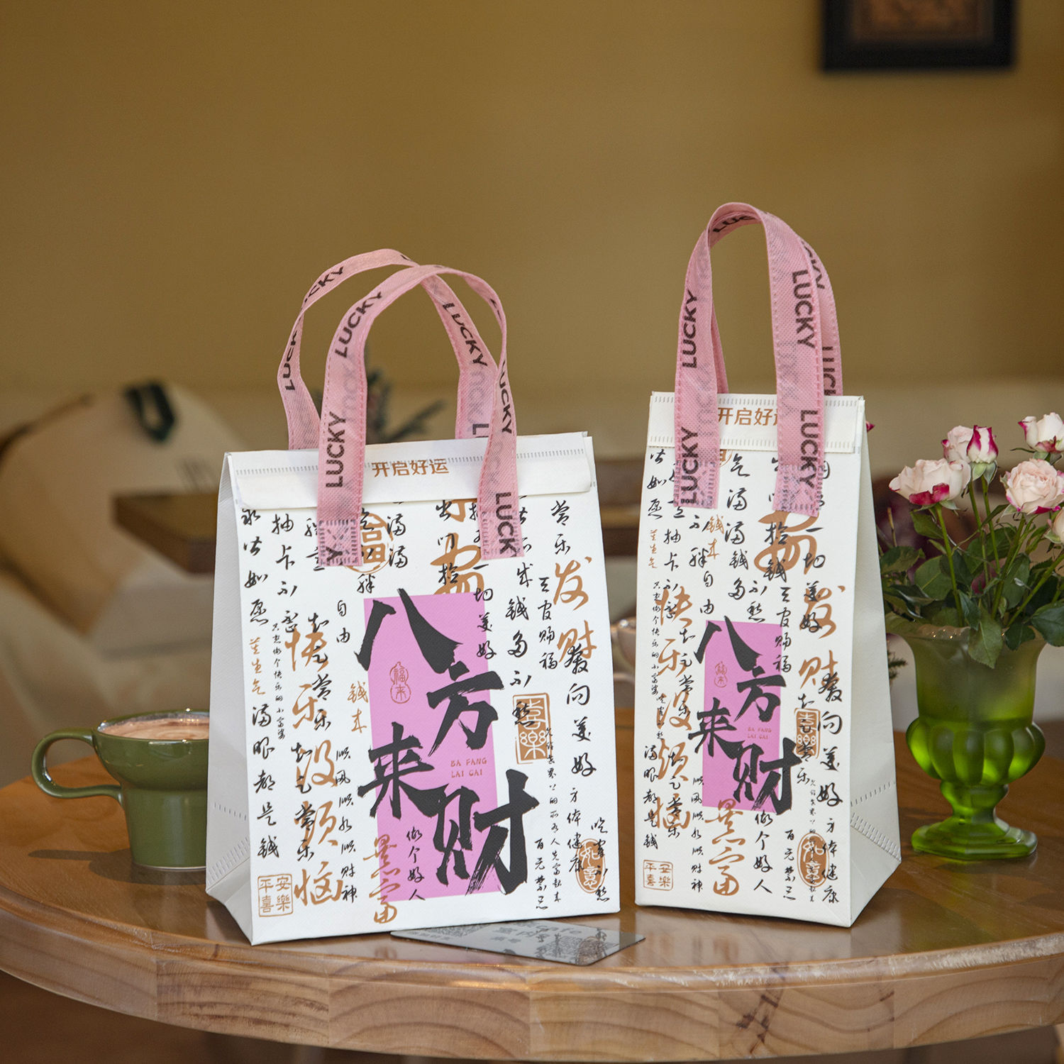 奶茶单杯外卖打包袋铝箔加厚一次性保温袋咖啡手提商用批发