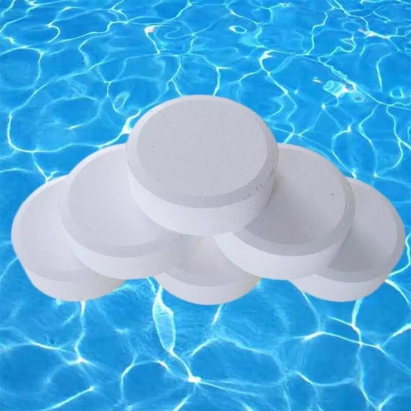 Swimming Pool Disinfection Tablets Effervescent Tablets Disinfection Effervescent Tablets Three Chlorine Disinfectant Disinfectant Tablets Chlorine Tablets Instant Tablets 2g Tablets